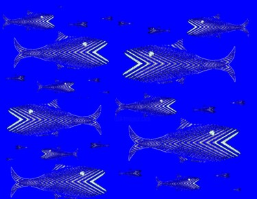 Fish 21b11h 摄影 标题为“Fish 21b11h” 由Ken Lerner, 原创艺术品, 数码摄影