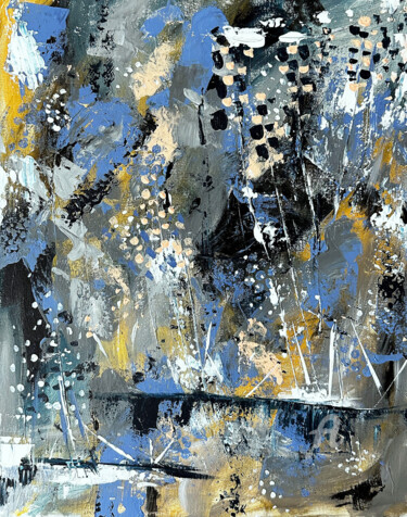 绘画 标题为“Speckled” 由Nicole Simmons, 原创艺术品, 丙烯