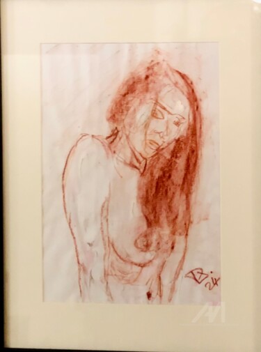 图画 标题为“Expectative” 由Julien Danaux (Artdanaux), 原创艺术品, 铅笔