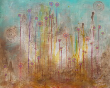 Peinture intitulée "# 37" par Emeline Guilbaud, Œuvre d'art originale, Acrylique Monté sur Châssis en bois