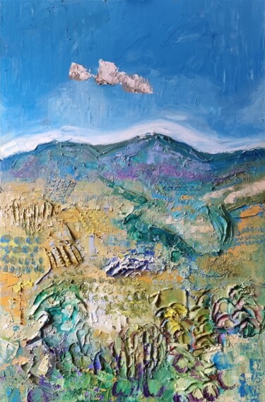 绘画 标题为“Montegiovi Nr.1” 由Mary Ternovsky, 原创艺术品, 油