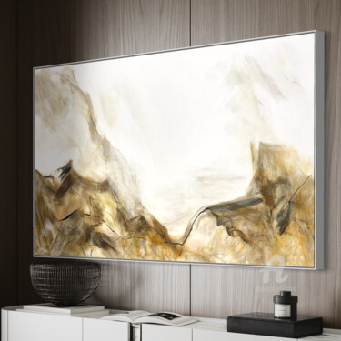 Schilderij getiteld "Serenity" door Cheryl Harrison, Origineel Kunstwerk, Acryl