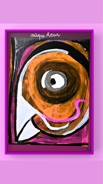 Arts numériques intitulée "Migrateur2" par Rossi Roberto, Œuvre d'art originale, Peinture numérique