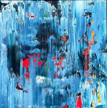 Malarstwo zatytułowany „Abstract Emotional…” autorstwa Rafal Dobosz, Oryginalna praca, Olej