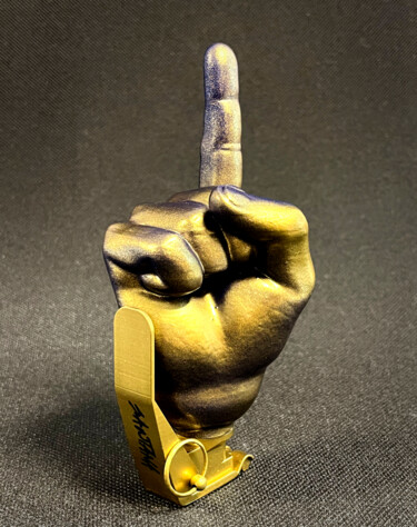 "Granada de mano 2" başlıklı Heykel Jorge Luis Santana Pérez tarafından, Orijinal sanat, Rezine