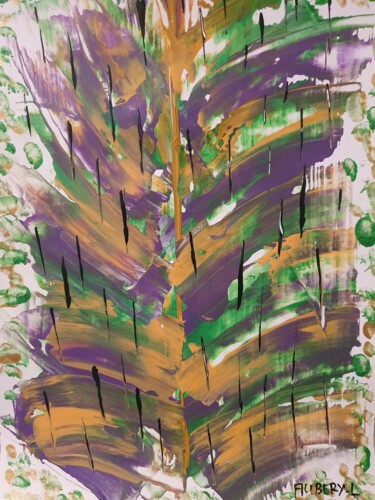 Peinture intitulée "Arbre de vie 2" par Laurie Aubéry, Œuvre d'art originale, Acrylique