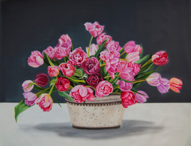 Still life Painting titled "Still life" by Simona Tsvetkova, Original Artwork, Oil