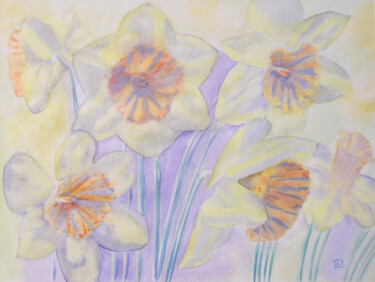 Peinture intitulée "AQUARELLE originale…" par Isabelle Redonnet, Œuvre d'art originale, Aquarelle