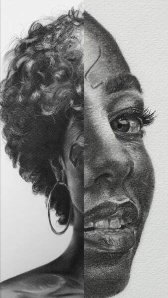 绘画 标题为“Untitled” 由Emmanuel Chukwuemeka Ndulue, 原创艺术品, 数字打印