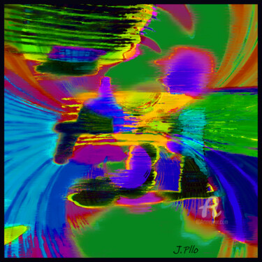 Arte digital titulada "jerty" por Joseph Pllo, Obra de arte original, Pintura Digital