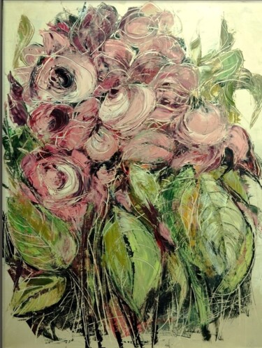 绘画 标题为“ROSES” 由Sonja Brzak, 原创艺术品, 油