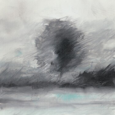 绘画 标题为“#113, 25x25cms, hui…” 由Michel Debray, 原创艺术品, 油