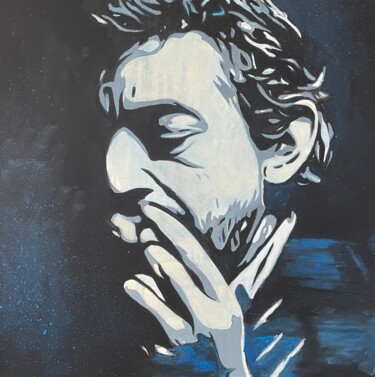 serge "serge" başlıklı Tablo Babeth Puech tarafından, Orijinal sanat, Akrilik Ahşap Sedye çerçevesi üzerine monte edilmiş