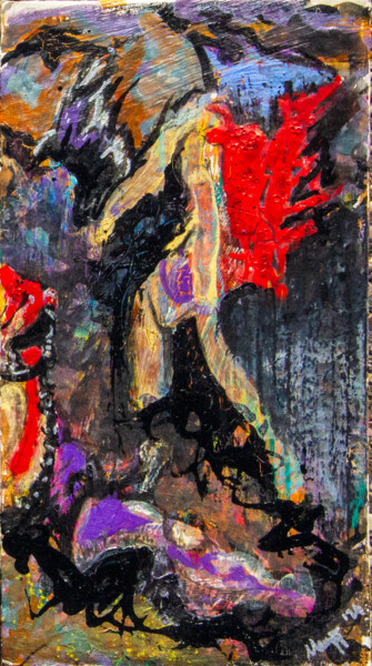 Pintura titulada "To BTK or Not To BTK" por Mengu, Obra de arte original, Acrílico