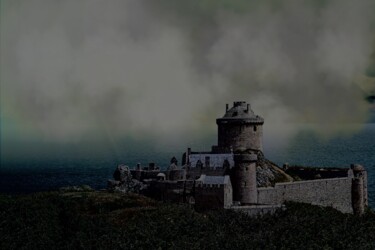 Fotografie mit dem Titel "La Bretagne Mystiqu…" von Ulli Heupel, Original-Kunstwerk, Manipulierte Fotografie