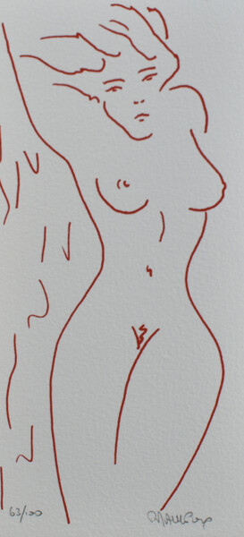 Sérigraphie n° 36 印花与版画 标题为“Sérigraphie n° 36” 由Paul Maulpoix, 原创艺术品, 丝网印刷