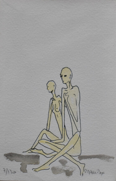 Sérigraphie n° 52 印花与版画 标题为“Sérigraphie n° 52” 由Paul Maulpoix, 原创艺术品, 丝网印刷