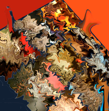 数字艺术 标题为“The Fusion Map” 由Lord Faz, 原创艺术品, 数字油画