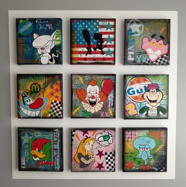 绘画 标题为“Pop Art” 由2wal, 原创艺术品, 标记