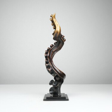 Scultura intitolato "Nérée" da Bastien Bonhomme, Opera d'arte originale, Bronzo