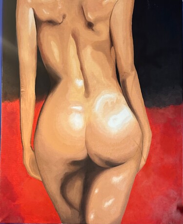 Dimanche soir Peinture intitulée "Dimanche soir" par Lola, Œuvre d'art originale, Huile Monté sur Châssis en bois