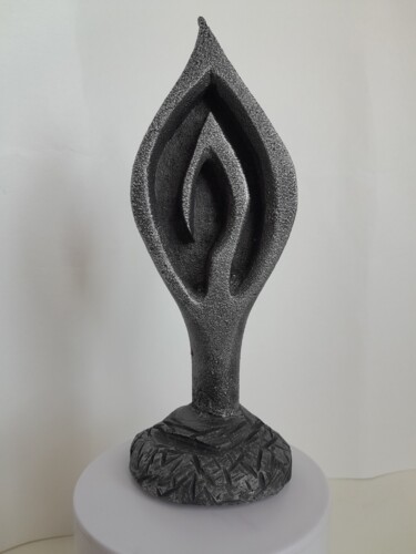 Sculptuur getiteld "Зарождение" door Aleksandr Tihasskij, Origineel Kunstwerk, Aluminium