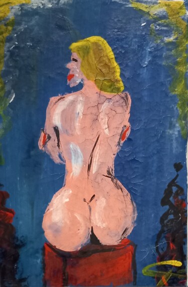 绘画 标题为“Painting "Symphony"” 由Rikortgallery, 原创艺术品, 丙烯 安装在其他刚性面板上