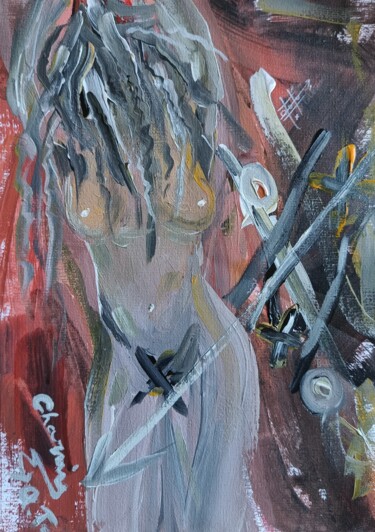 X-O Who won? Painting titled "X-O Who won?" by Daddy Noob, Original Artwork, Acrylic