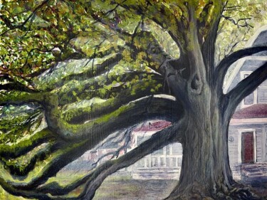 Painting titled "N. Jackson & Sealy" by Stephanie Hopkins, Original Artwork, Oil