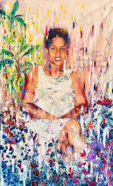 Maitū: every shade under the sun Painting titled "Maitū: every shade…" by Ngendo, Original Artwork, Acrylic