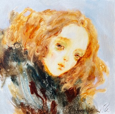 绘画 标题为“Quiet Hopes” 由Isolde Pavlovskaya, 原创艺术品, 油 安装在纸板上