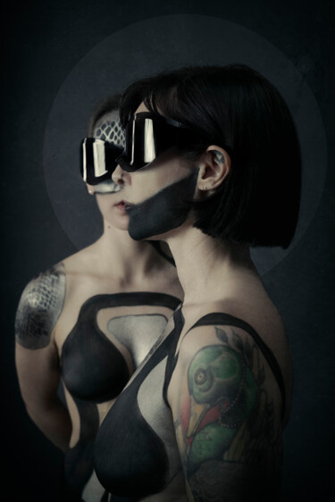 Futurist Body VII Dibond 摄影 标题为“Futurist Body VII D…” 由Cédric Brion, 原创艺术品, 数码摄影 安装在铝上