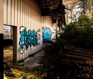 Photographie intitulée "Usine Mermoz - Le s…" par Philippe Rozier (Photo-EOS), Œuvre d'art originale, Photographie numérique