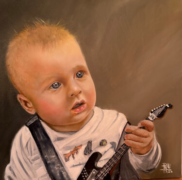 Peinture intitulée "Anakin 1" par Pdu31, Œuvre d'art originale, Huile