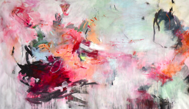 With the wind at your heels Peinture intitulée "With the wind at yo…" par Kirsten Handelmann, Œuvre d'art originale, Acrylique