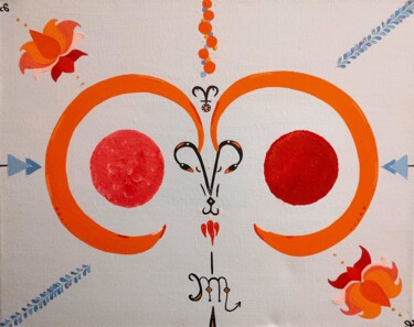 Peinture intitulée "Stéphane" par Julie Gosse, Œuvre d'art originale, Acrylique Monté sur Châssis en bois