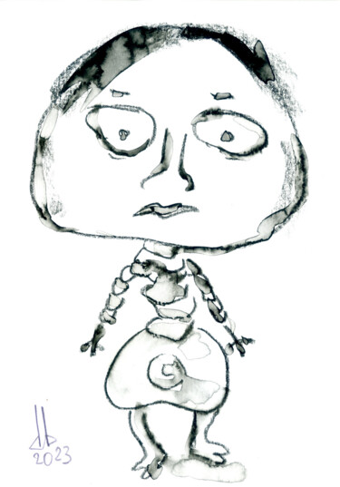 Disegno intitolato "115" da Anaïsberg, Opera d'arte originale, Acquarello