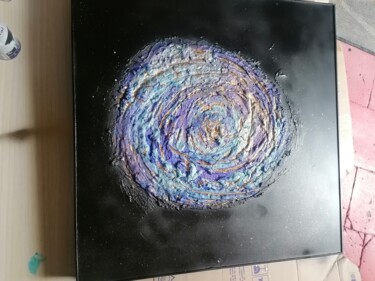 Pintura intitulada "Univers" por Gilles Ruat, Obras de arte originais, Acrílico Montado em Armação em madeira
