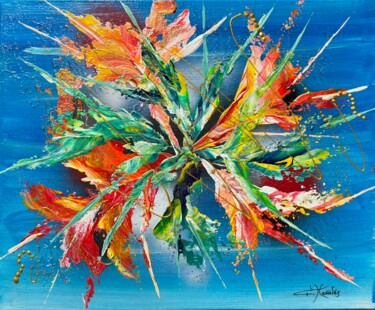 Peinture intitulée "Bonté" par Gilbert Morales, Œuvre d'art originale, Acrylique Monté sur Plexiglas