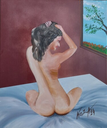 绘画 标题为“Féminart 3” 由Pascal Koza, 原创艺术品, 丙烯