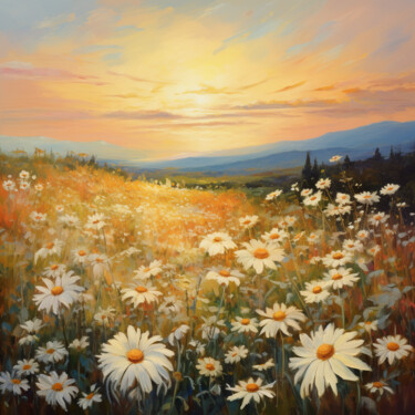 数字艺术 标题为“Evening Serenade of…” 由Cj Whitehead, 原创艺术品, 数字油画