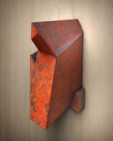Digital Arts titled "Cirriped V -" by Tim Cutler, Original Artwork, Metals