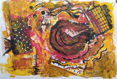 Painting titled "Andalucía desde mi…" by Maria Del Mar Sanchez, Original Artwork, Acrylic