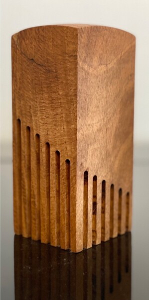 Sculpture intitulée "La quille" par Jean-Marc Gardeux, Œuvre d'art originale, Bois