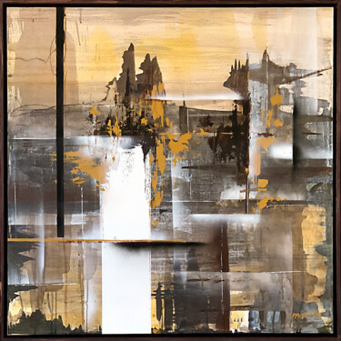 Sepia Odyssey. shades of brown with ochre nuances. Painting titled "Sepia Odyssey. shad…" by Tatiana Malinovscaia, Original Artwork, Acrylic