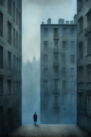 数字艺术 标题为“Silence №2” 由Inna Mamonova, 原创艺术品, AI生成的图像
