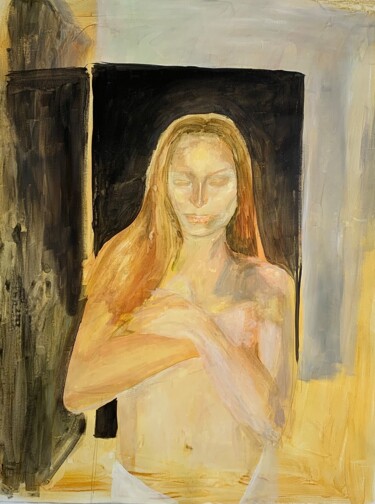 绘画 标题为“Original oil canvas…” 由Tina Shenk, 原创艺术品, 丙烯 安装在木质担架架上
