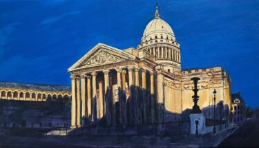 Peinture intitulée "Panthéon" par Eric Garnier (Idji), Œuvre d'art originale, Acrylique Monté sur Châssis en bois