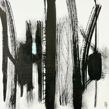 绘画 标题为“Sans titre 1” 由Bernard Martin, 原创艺术品, 粉彩 安装在木质担架架上