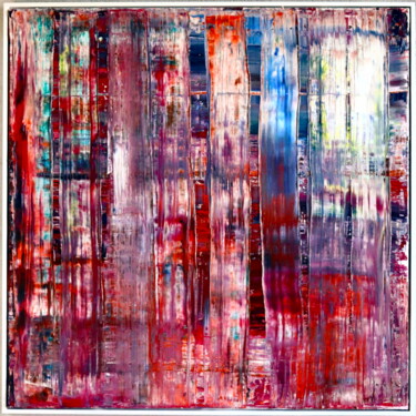 No. 1375_Untitled Malerei mit dem Titel "No. 1375_Untitled" von Guido Lötscher, Original-Kunstwerk, Öl Auf Keilrahmen aus Holz montiert